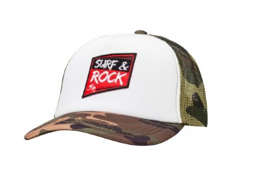 Gorra Parafina Camuflada White